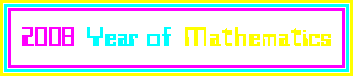 2008 Year of Mathematics