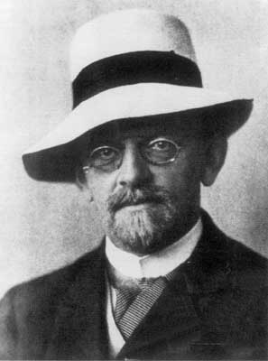 Portrait: Hilbert in 1912