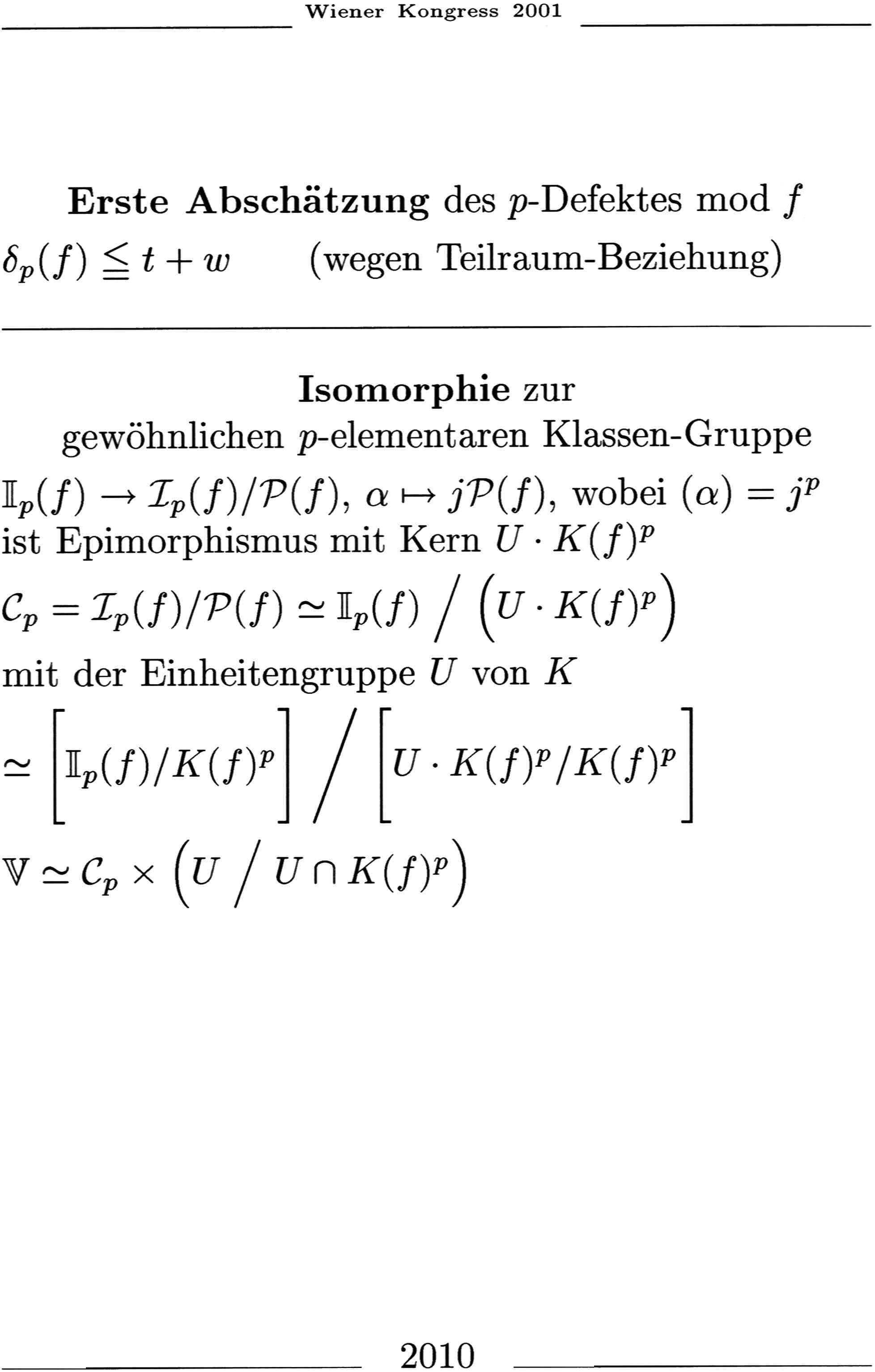 Epimorphismus von Ip auf Cp